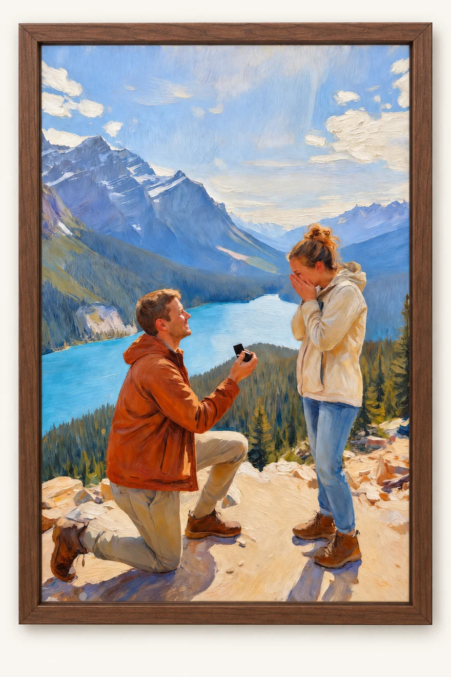 A promise among the peaks